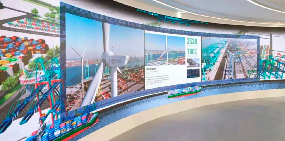 Cosco y el puerto de Tianjin construyen la primera terminal inteligente sin carbono del mundo