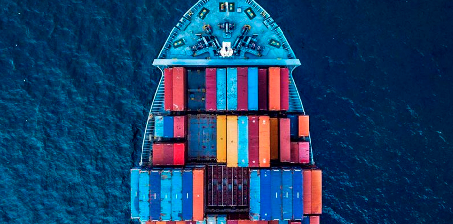 La caída de los fletes en el transporte marítimo